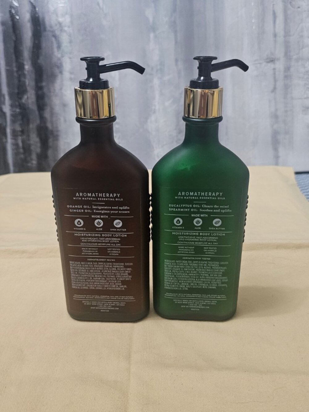 NEW Bath & Body Works Aromatherapy Orange Ginger and Stress Relief Body Lotion - Picture 3 of 3